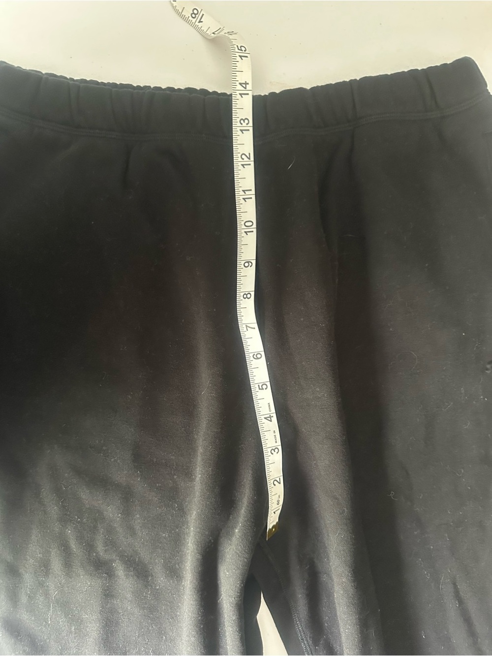 SKIMS Cotton Fleece Classic Straight Leg Pant Onyx Size L NWT - Picture 11 of 12